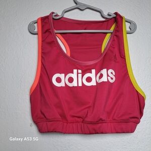 Adidas Pink Sports Bra